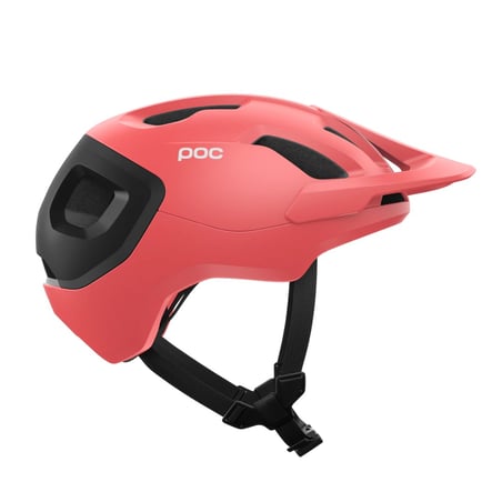 Kask POC Axion Race MIPS w kolorze matowym czerwonym