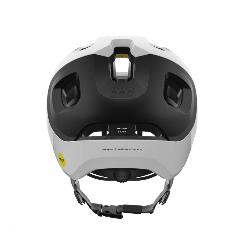POC Axion Race MIPS Helmet White Black