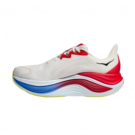 Hoka Skyward X White Red  Sneakers