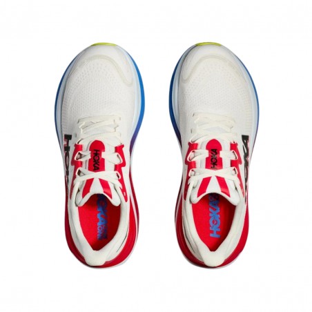 Zapatillas Hoka Skyward X Blanco Rojo 