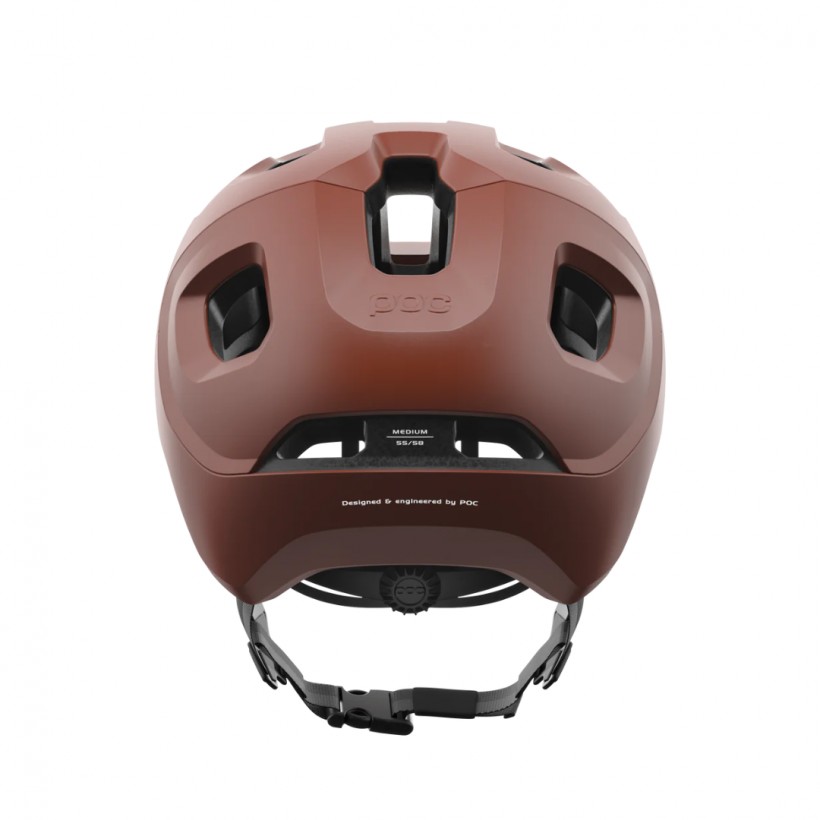 Capacete POC Axion castanho mate