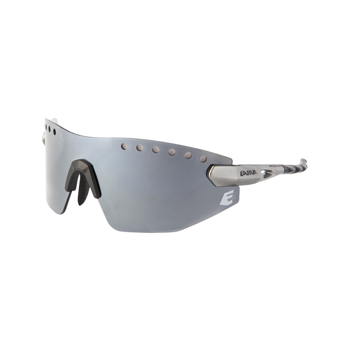 Brille mit günstig Kaufen-Eassun Armor Silver Brille Silberne Linse. Eassun Armor Silver Brille Silberne Linse <![CDATA[Eassun Armor Silver Brille Silberne Linse Die Eassun Armor-Brille ist perfekt für Laufbegeisterte und kombiniert Funktionalität mit Stil und bietet Schutz, Kom