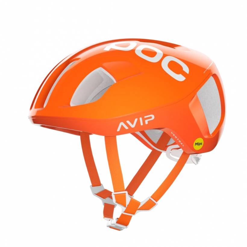 Capacete POC Ventral MIPS Laranja