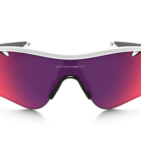 Oakley Radarlock Path polierte weiße Prizim Brille