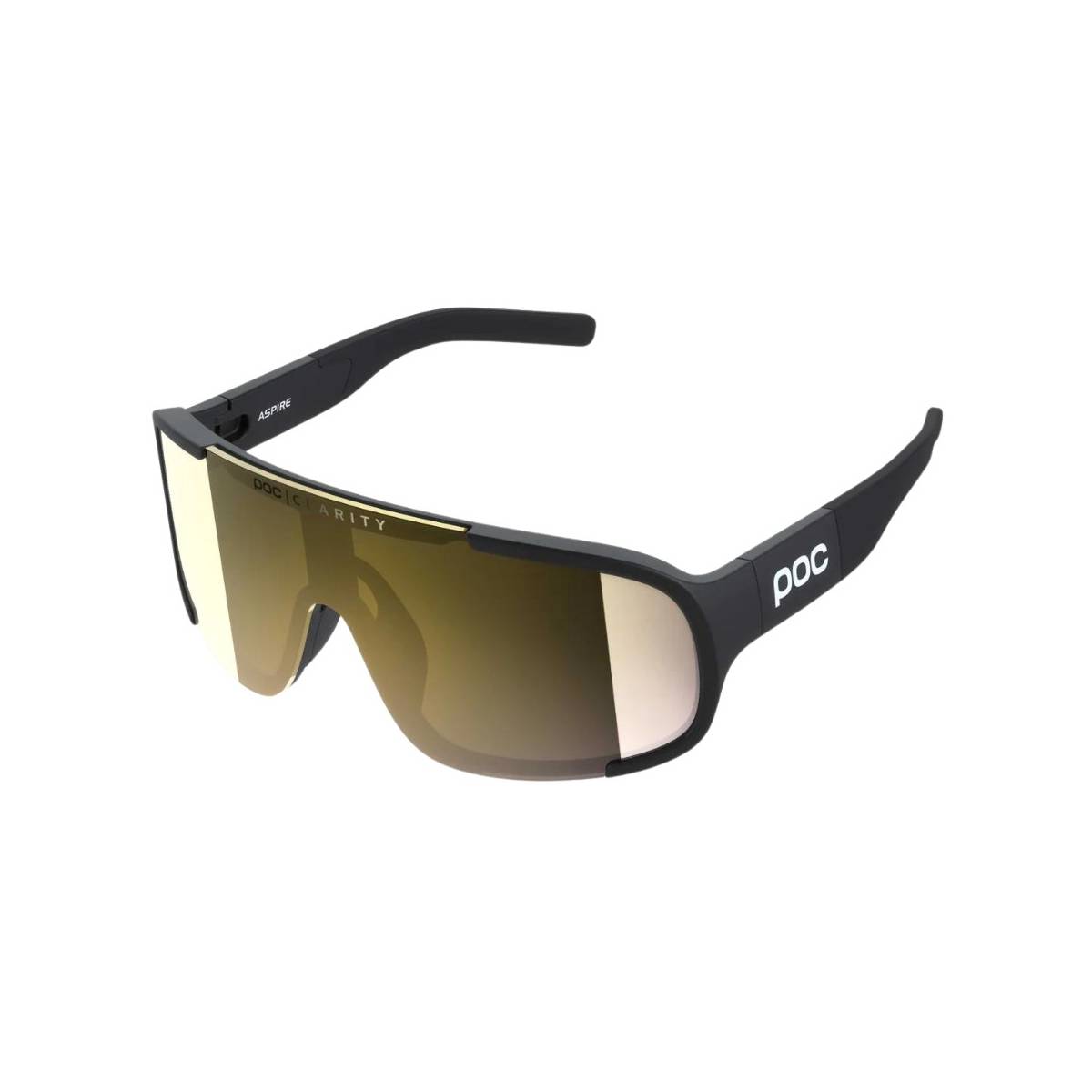 Image of POC Aspire Brille Schwarz Golden