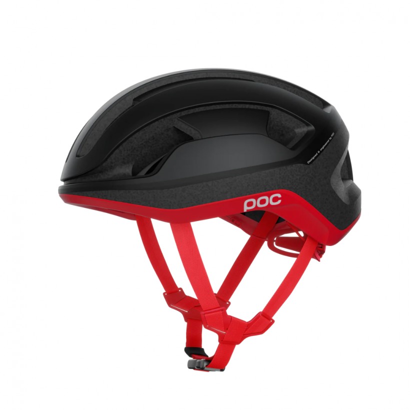 Capacete POC Omne Lite preto mate vermelho