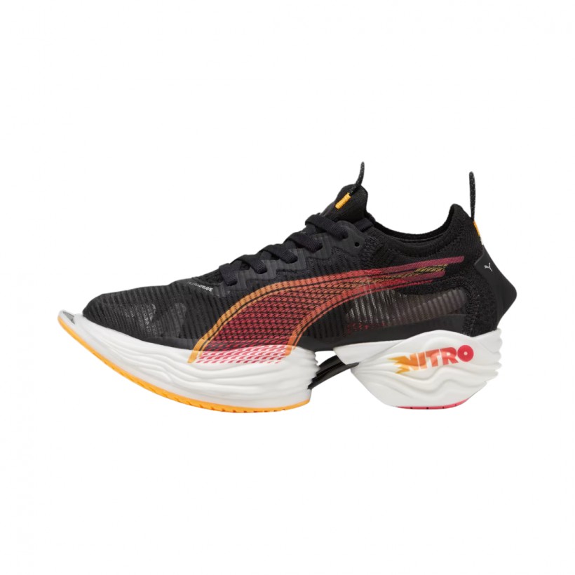 Buty Puma Fast-R Nitro TM Elite 2 Czarne Pomarańczowe SS24