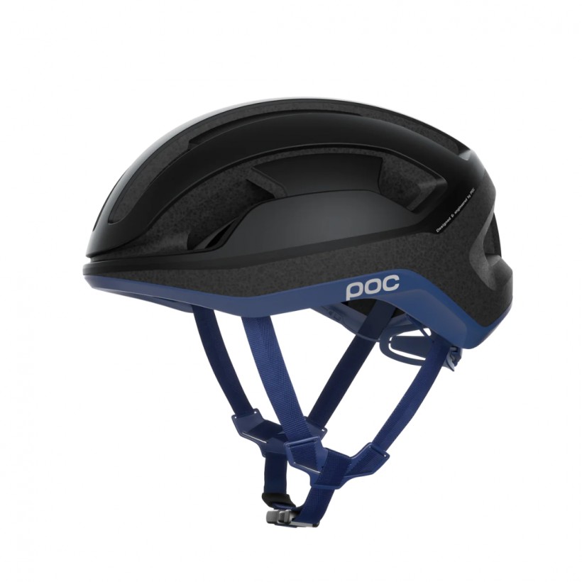 POC Omne Lite Helmet Black Matte Blue