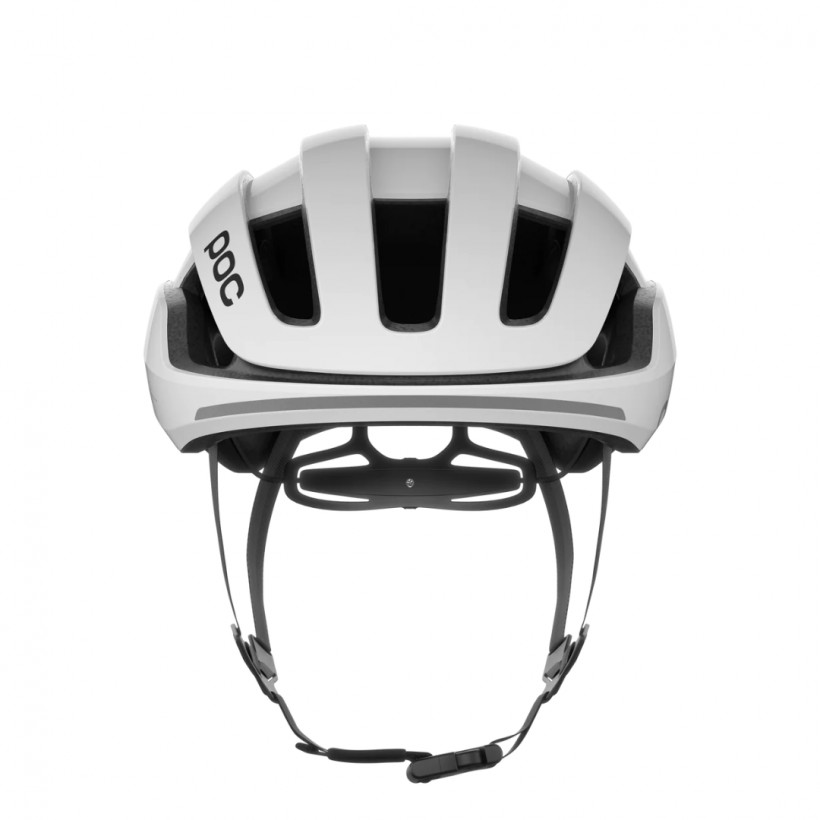 Capacete POC Omne Beacon MIPS branco laranja