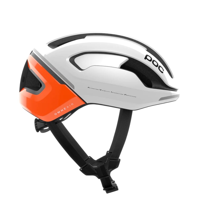 POC Omne Beacon MIPS Helmet White Orange