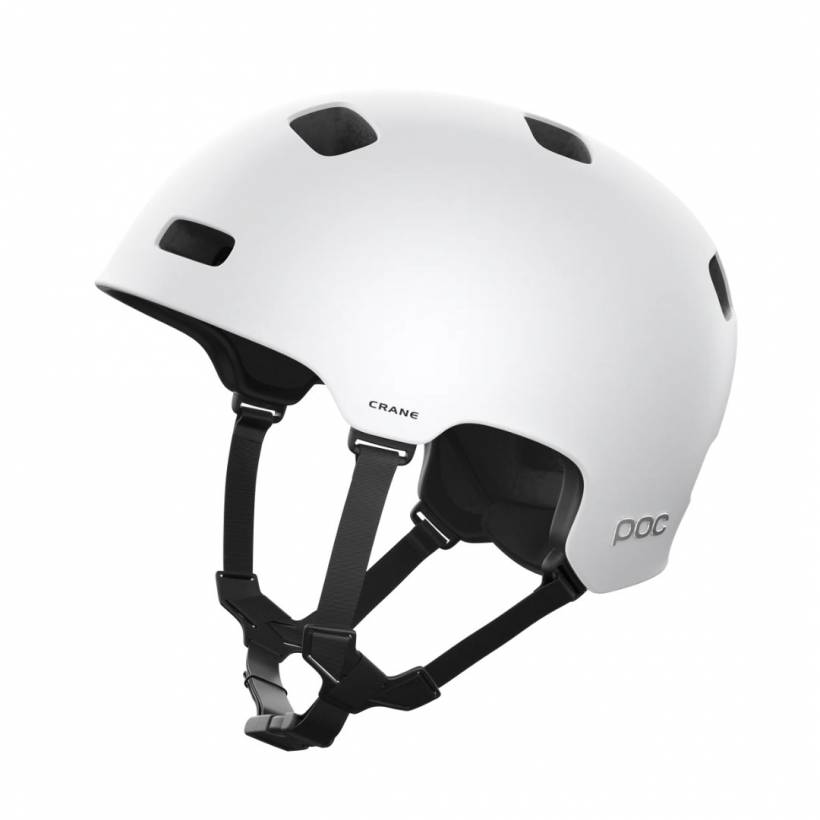 Capacete POC Crane MIPS branco mate