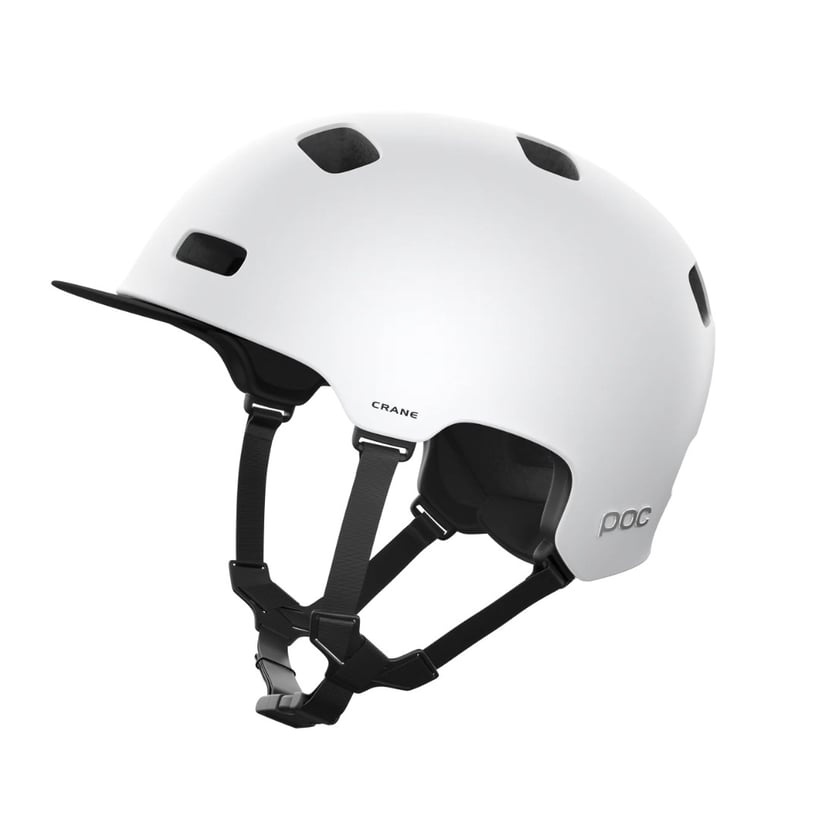 Kask POC Crane MIPS w kolorze matowo-białym