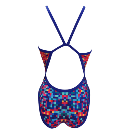 Pixels Revolution SS16 Damen-Badeanzug Turbo