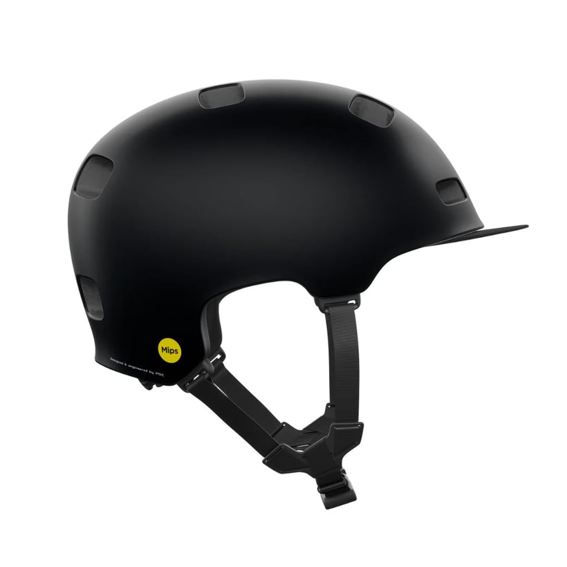 POC Crane MIPS Mattschwarzer Helm