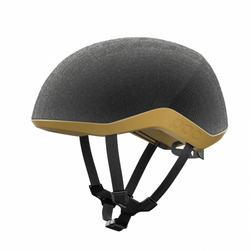 Capacete POC Myelin preto dourado