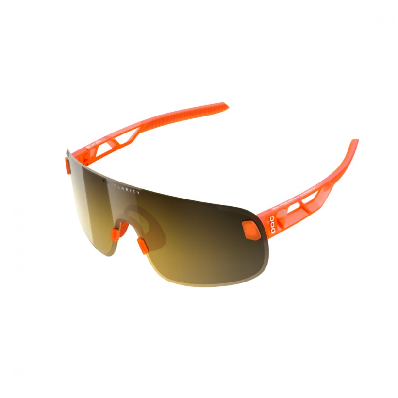 POC Elicit Orange Brille Gelbe Linsen