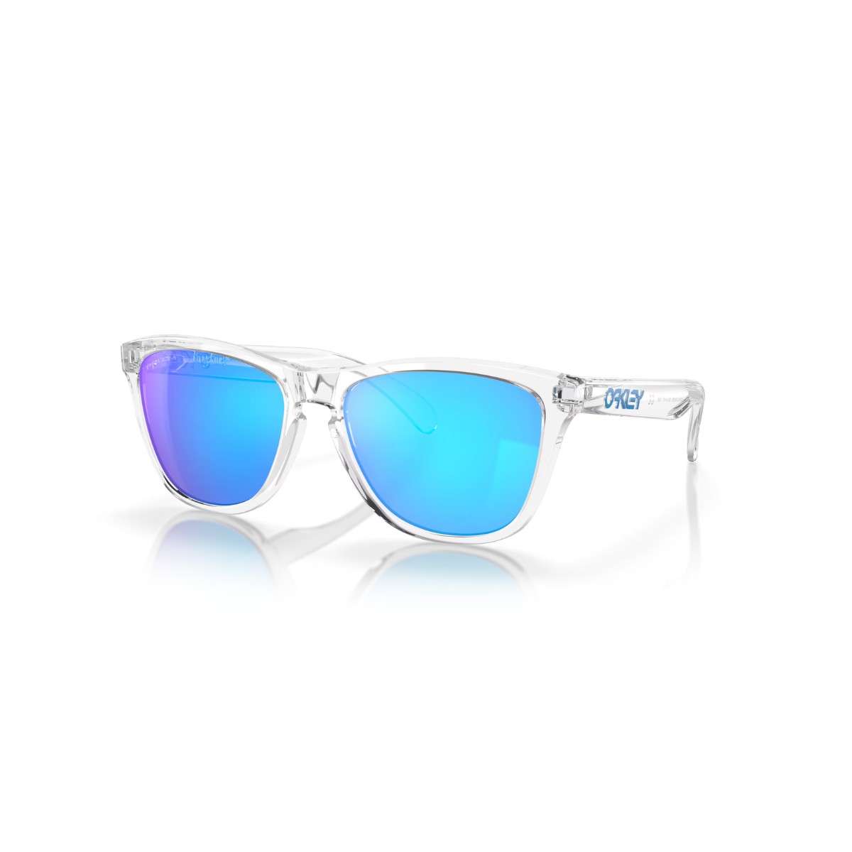 mit Die  günstig Kaufen-Oakley Fogskins Blau Weiß Brillen. Oakley Fogskins Blau Weiß Brillen <![CDATA[Oakley Frogskins-Brille Entdecken Sie die ikonischen Oakley Frogskins, die für Sport- und Modeliebhaber entwickelt wurden. Ausgestattet mit modernster Technologie bie