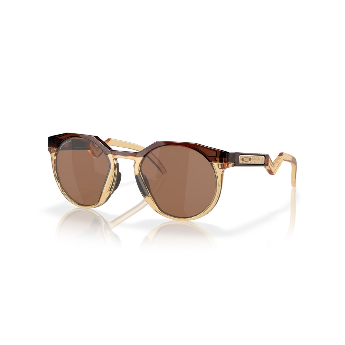 Image of Oakley Kylian Mbappé Signature Series HSTN Braune Brille
