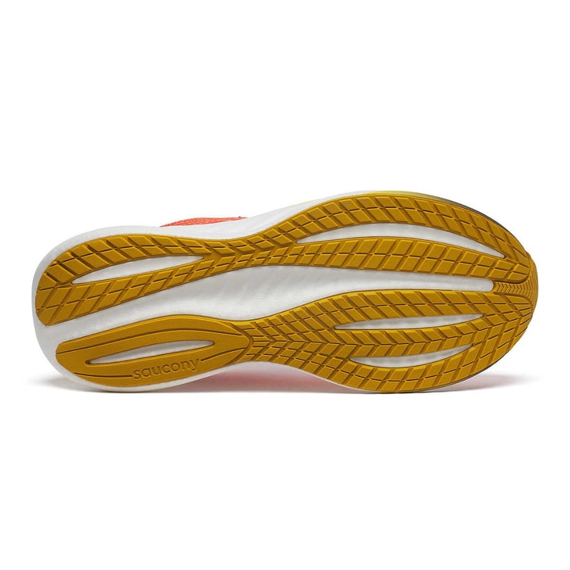 Saucony Triumph 22 Oranje Zwarte Sneakers