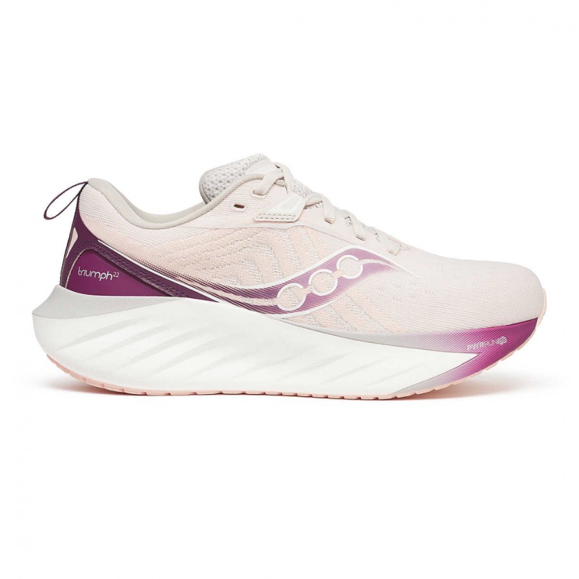 Saucony Triumph 22 Pink White Women's SS24 Shoes