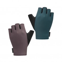 Gloves Shimano Gravel Blue Brown