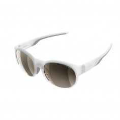 POC Avail White Glasses with Brown Lenses
