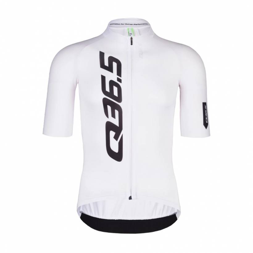 Q36.5 Gregarius Pro Signature Short Sleeve Jersey White Black