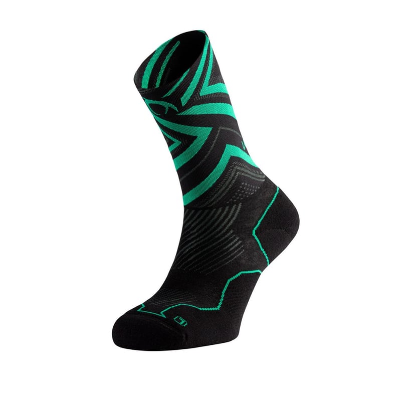 Calcetines Lurbel Distance Iti Five Negro Verde