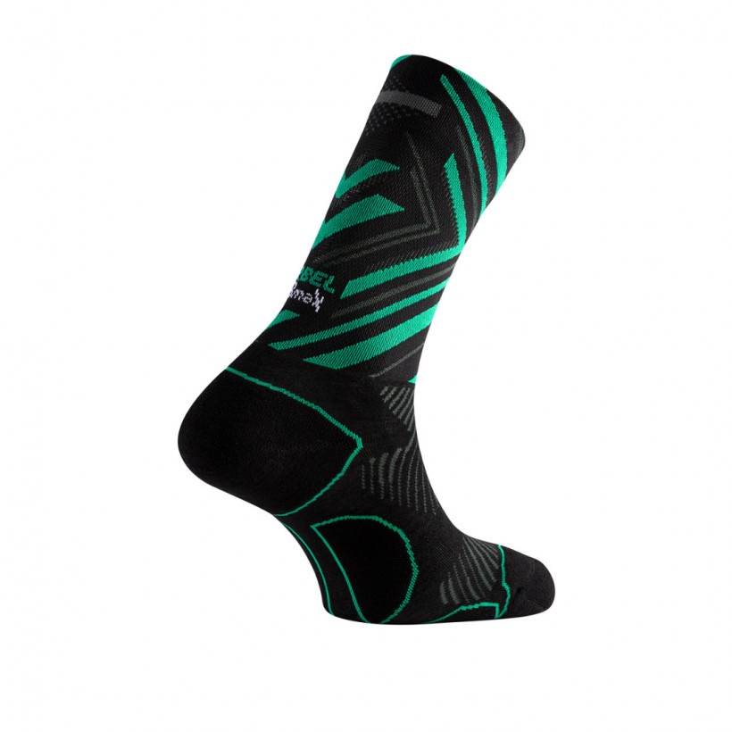 Lurbel Distance Iti Five Socks Black Green