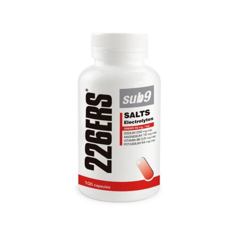 Sales Minerales 226ER SUB9 Electrolitos Jengibre 100 Cápsulas