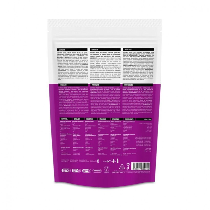 Isotonic Drink 226ERS - 500gr Red Fruits