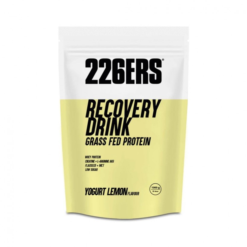 Recuperador Muscular 226ERS Recovery Drink 1Kg Limon Yogurt