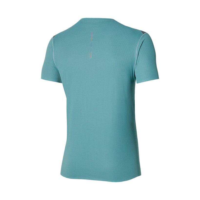 Maglietta Mizuno Aero Tee Manica Corta Blu Grigio
