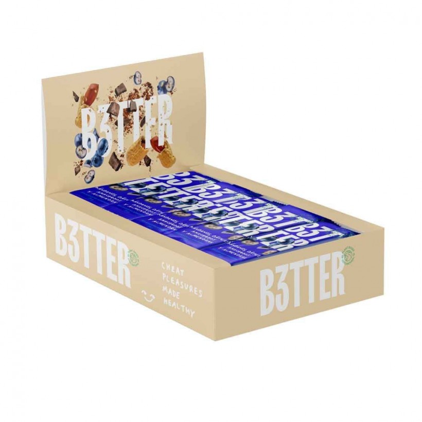 Barrita Energética B3TTER Arándonos 35g Caja 15 Unidades