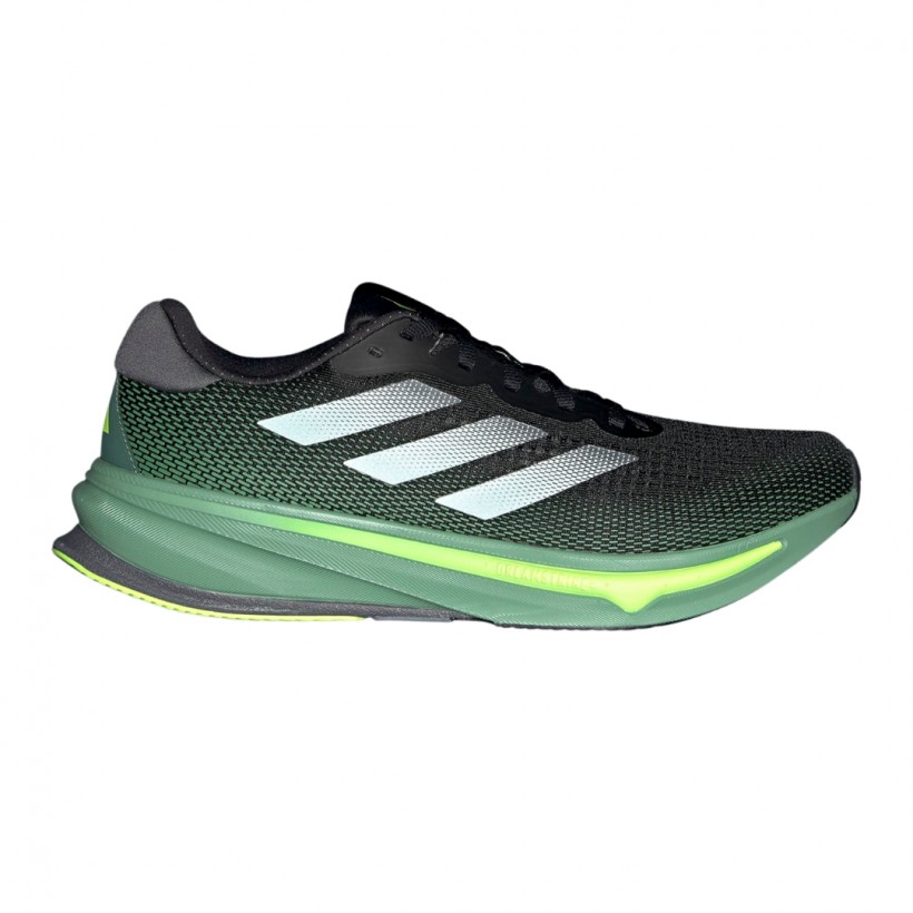 Adidas Supernova Rise Shoes Black Green 