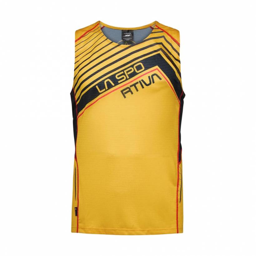 Camiseta La Sportiva Tank M Sin Mangas Amarillo...
