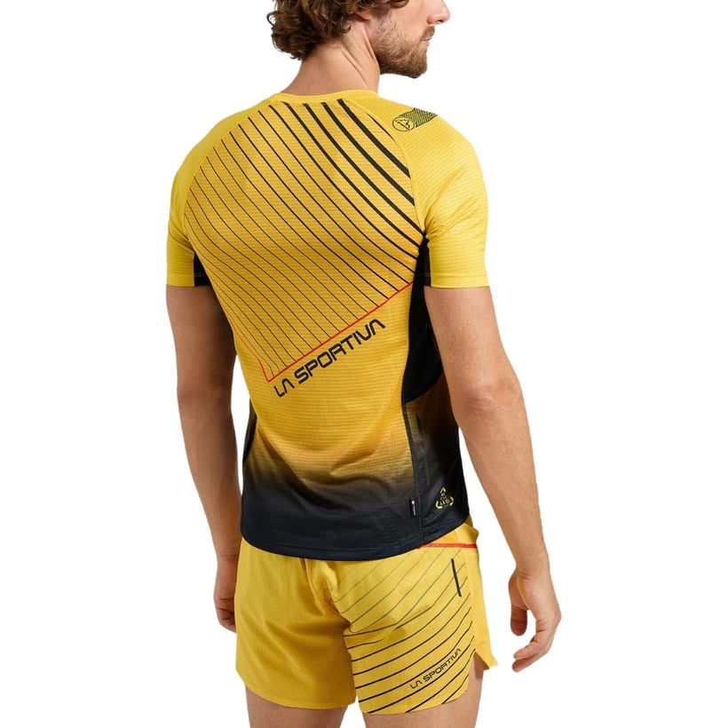 T-shirt manche courte La Sportiva Wave M jaune...