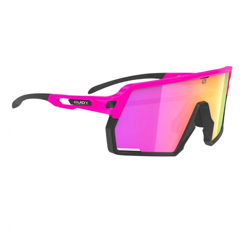 Óculos Rudy Project Kelion Pink Fluo Matte Multilaser Sunset