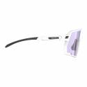 Rudy Project Kelion White Gloss Impactx™ Photochromic 2 Laser Purple Glasses