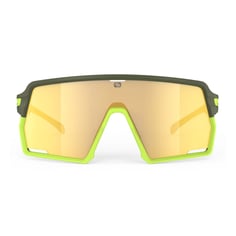 Rudy Project Kelion Olive Matte Multilaser Yellow Glasses 2
