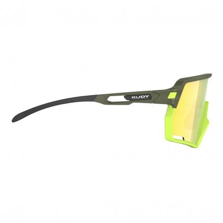 Óculos Rudy Project Kelion Olive Matte Multilaser Amarelo
