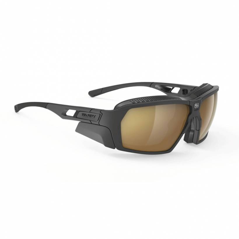 Occhiali Rudy Project Agent Q Black Matte Impactx® Photochromic 2 Laser Crimson