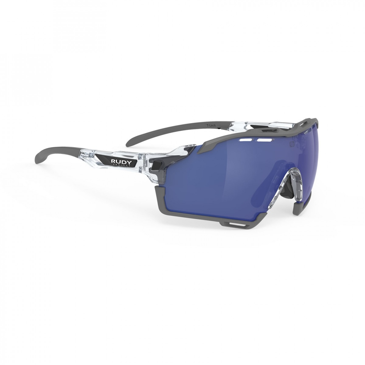 Project Blue günstig Kaufen-Rudy Project Cutline Crystal Bright Multilaser Deep Blue Brille. Rudy Project Cutline Crystal Bright Multilaser Deep Blue Brille <![CDATA[Rudy Project Cutline Multilaser-Brille Mit einem avantgardistischen Design, einer breiten und durchgehenden Linse, ei