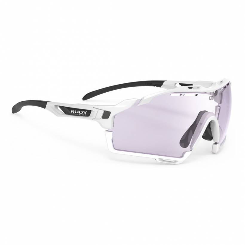 Lunettes Rudy Project Cutline Impactx Photochromiques Blanc Noir
