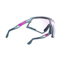 Rudy Project Defender Glacier Matte Bumper Avio Impactx™ Photochromic 2Laser Purple Goggles