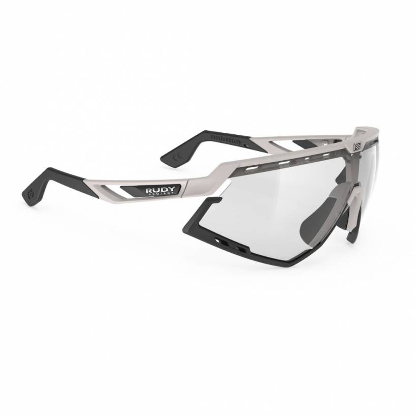 Rudy Project Defender Matte Sand Schutzbrille – Black Bumper Impactx™ Photochromic 2Laserblack