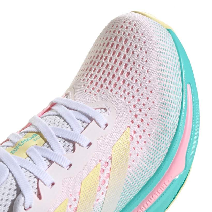 Tênis Adidas Supernova Rise Branco Azul Claro...