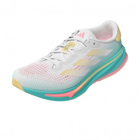 Adidas Supernova Rise White Light Blue  Women's Shoes