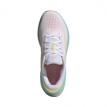 Adidas Supernova Rise White Light Blue  Women's Shoes