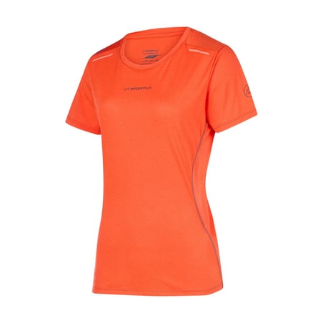 Camiseta La Sportiva Tracer Manga Corta Naranja Mujer